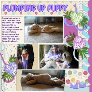 Plumping Up Puppy