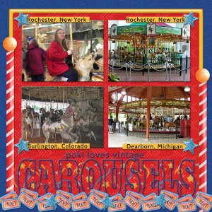 poki loves vintage CAROUSELS