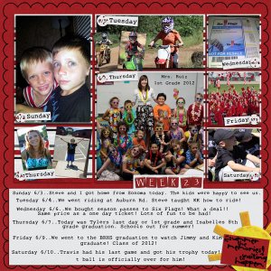 Week 23, 2012