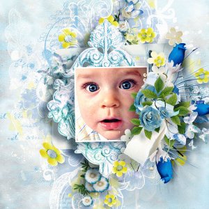 Innocence in blue