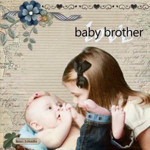 Baby brother love