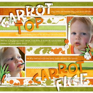 Carrot Top, Carrot Face