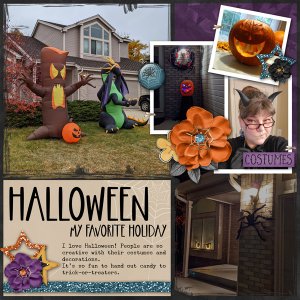 Halloween is my favorite holiday