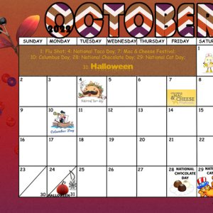October 2022 Sum-Up Calendar