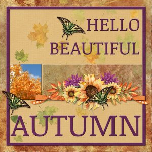 HELLO BEAUTIFUL AUTUMN