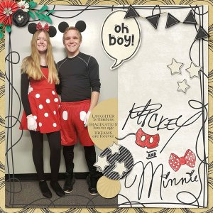 Mickey and Minnie