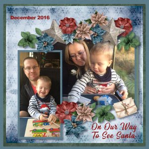 On our way to see Santa