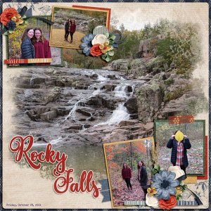 Rocky Falls in Eminence, MO - Oct 29 2021