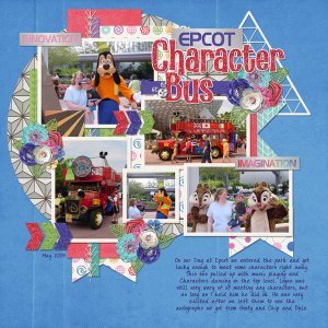 Epcot Character Bus