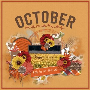 Golden Days Temp #4-Miss Fish, It's Fall Y'all Memory Mosaic