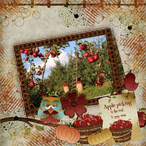 Apple Harvest By Cutie Pie Scraps