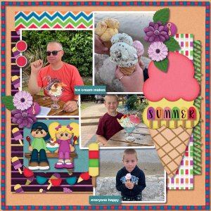 Ice cream makes everyone happy