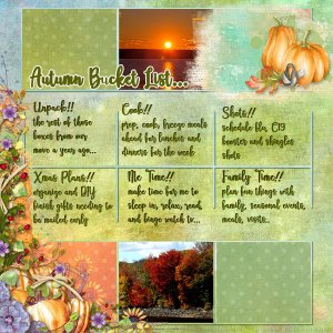 Autumn Bucket List