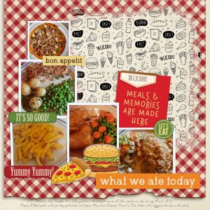 What We Ate Today