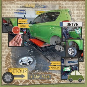 Detour In The Road