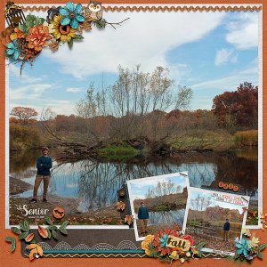 Senior Photo Shoot on the Huron River