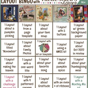 Bingo Card 11/2022