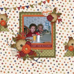 Let The Stuffing Begin-GS MONTHLY MIX, Autumn Bliss Temp-Miss Fish