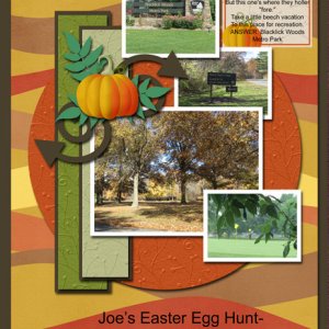 Joe's Easter Egg Hunt Riddle #01