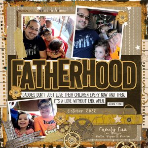 Life Chronicled Fatherhood Bundle By Designs by Connie Prince