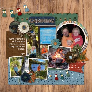 November 2022 Template Bundle - Outdoors: Camping