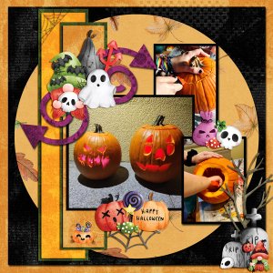 halloween preparations
