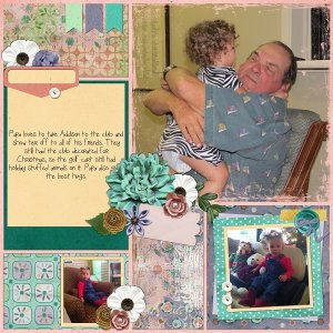Hanging with Papa