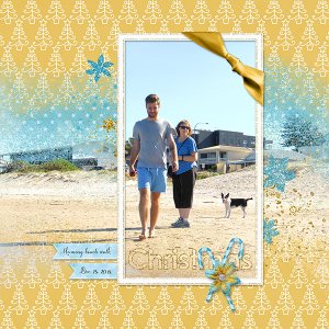 Christmas Day Beach Walk