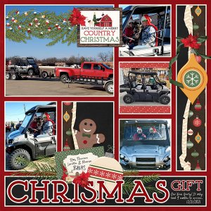 kit by Designs by Connie Prince called Country Christmas