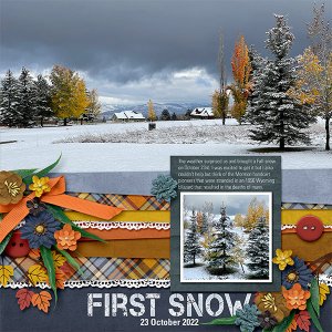 FIRST SNOW