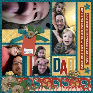 Life Chronicled Fatherhood by Designs by Connie Prince