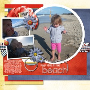 First Time at the Beach