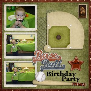 Base Ball Birthday Party