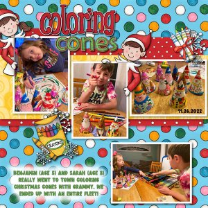 Christmas Cone Fun