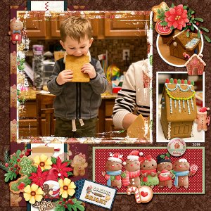 Eating gingerbread