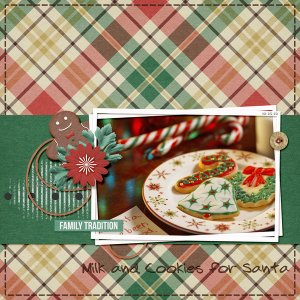 Milk and Cookies for Santa