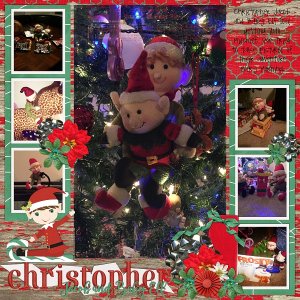Christopher Jacob and Baby Elf