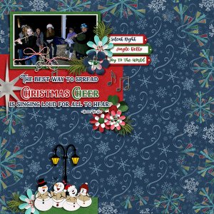 Girl Scout Caroling