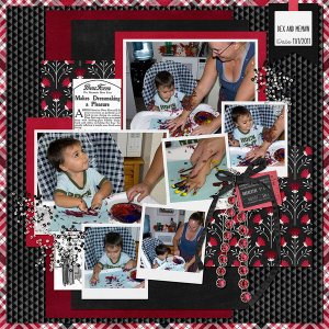 Kit Paint Chip Crimson-