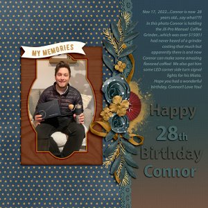 Connor's Birthday