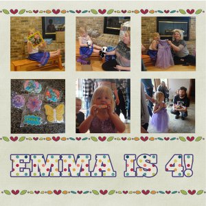 Emma's birthday