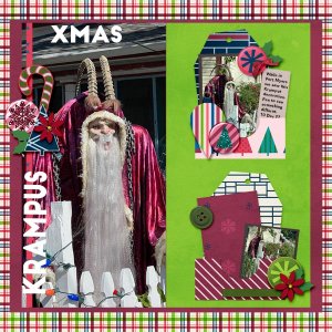 X is for Xmas with a side of Krampus
