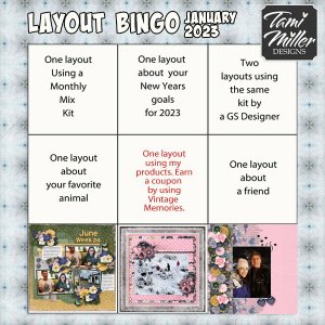January BINGO