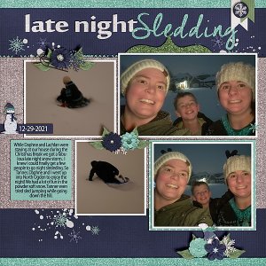 12-29-2021 Night Sledding