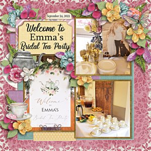 Emma's bridal tea party