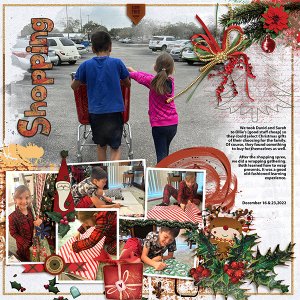 Christmas Shopping and Wrapping