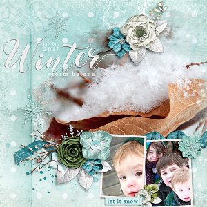 Winter Storm Helena Snow