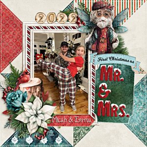 First Christmas as Mr. and Mrs.