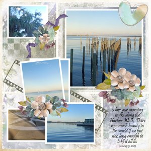 Sandblasted Blocks 4 Template #2-Miss Fish, Life Captured Mini KS Challenge