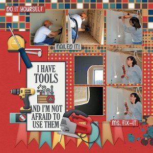 Not afraid to use tools